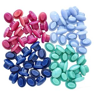 سدادات أذن من الأحجار الكريمة الطبيعية، موسعات أذن حجرية للرجال والنساء، سدادات أذن كريستالية مخصصة، مجوهرات ثقب الأذن بأسلوب قبلي عتيق - Product Image 6