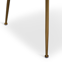 Chaise de salle à manger rembourrée minimaliste moderne avec accoudoir pour usage domestique ou meubles en gros pour hôtel/restaurant