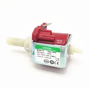 High pressure 20bar micro solenoid pump water pumps 550ml 240vac 53w 35w for water dispenser