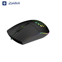 Souris optique filaire USB, style mini, orientation droite - pour ordinateur de bureau, jeux, ordinateur portable, usage professionnel, ordinateur portable