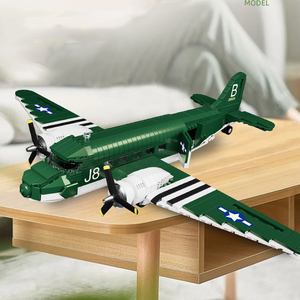 866 + Uds 1/48 soldados <span class=keywords><strong>americanos</strong></span> ejército colección histórica militar avión de combate Jet aviones juego de bloques de construcción regalo para niño - Product Image 6