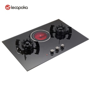 Meilleure cuisinière à gaz infrarouge à 3 brûleurs, 2 brûleurs à gaz et 1 brûleur électrique, cuisinière à gaz intégrée et cuisinière à gaz infrarouge - Product Image 5