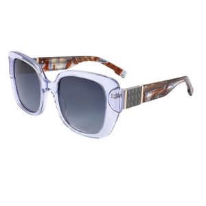 Custom recycled eco friendly handmade uv400 <b>polarized</b> acetate jelly <b>polarized</b> lens <b>sunglasses</b> - Product Image 2