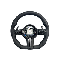Volant en cuir véritable M Sport, accessoire de remplacement pour l'intérieur de voiture, pour les modèles BMW M3 M5 F20, F32, F34, F36
