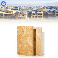 Panneau de particules de bois OSB résistant à l'humidité de 18mm pour meubles d'intérieur Panneau fini en flocon de peuplier pour usage décoratif intérieur