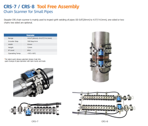 Doppler Ndt Kettingen Scanner Crs07 Voor Kleine Pijp, Paut, Lassen Van Pijpinspectie. - Product Image 5