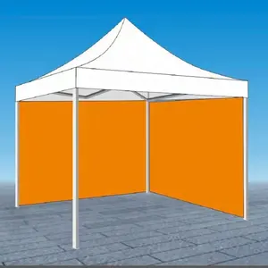 Venta caliente directa de fábrica de alta calidad Patio Camping al aire libre parasol cubierta Pop Up tienda valla cubierta plegable Gazebo tienda cubierta
