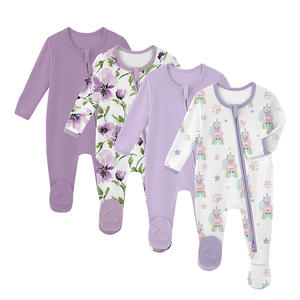 Pijamas <span class=keywords><strong>de</strong></span> Alta Calidad Personalizados para Bebés Recién Nacidos, Mamelucos, Ropa para Bebés - Product Image 3