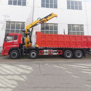 12 Ton Hydraulic Knuckle Boom Folding Jib Foldable Telescopic Articulated Crane <b>Remote</b> <b>Control</b> <b>Truck</b> Mounted Crane - Product Image 3