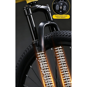 Bicicleta de Montaña Plegable para Adultos, Modelo de 26 Pulgadas, 24 Velocidades y Frenos de Disco Dobles Resistentes - Product Image 3