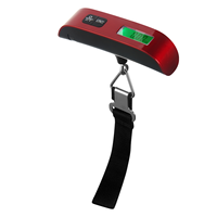 Nouveau Style haute qualité Lcd Portable tenu dans la main aéroport suspendu valise voyage pesage électronique numérique bagages balance 50kg