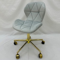 Chaise pivotante réglable colorée personnalisée en usine avec roulettes chaise de bureau ergonomique chaise de salon moderne
