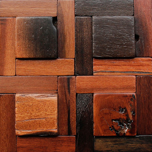 Paneles de Pared 3D de Madera Maciza de Acacia, Resistentes al Fuego y Duraderos, para Decoración de Paredes de TV en <span class=keywords><strong>Apartamentos</strong></span> y Villas Modernas - Product Image 5
