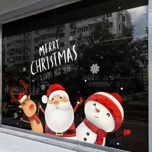 Autocollants électrostatiques amovibles personnalisés pour Noël, autocollants en vinyle découpés sur mesure pour fenêtres, impression d'autocollants statiques - Product Image 2