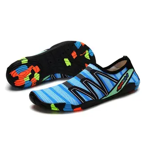 2020 new arrivals unisex esporte preto esporte pele água aqua sapatos de praia