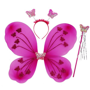 <span class=keywords><strong>Costume</strong></span> da festa di Halloween 3 pz Set ali di <span class=keywords><strong>farfalla</strong></span> di natale per bambini ali di <span class=keywords><strong>farfalla</strong></span> per le ragazze - Product Image 3