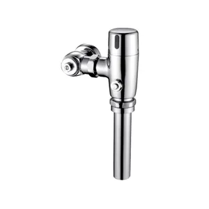 Toiletten sensor Spül ventil Automatisches berührungs loses automatisches Toiletten spül ventil Wassers pa rendes DC & AC CN;ZHE Modern RONGWO RW-322 Silber