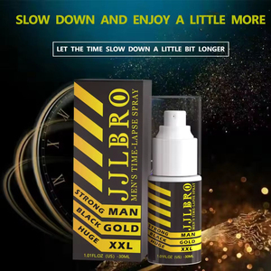Spray retardateur pour hommes 30 ml Black Gold, en aérosol, en boîte, pour marque privée - Product Image 1