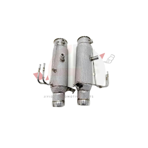 Tubo de escape de ajuste para Mclaren <span class=keywords><strong>Artura</strong></span> 3,0 T <span class=keywords><strong>Spider</strong></span> 2023-2024 Escudo térmico de acero inoxidable Catted Downpipe Escape de alto flujo - Product Image 4