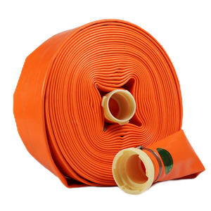 Venta al por mayor 2 3 4 <span class=keywords><strong>6</strong></span> 8 pulgadas manguera plana de fibra de poliéster de alta presión manguera plana de PVC para sistema de riego de agua descarga de agua - Product Image 2