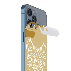 Pmma Gouden Mobiele Telefoon Skin Sticker Voor Iphone 13 12 Pro Max Lens Screen Protector Gold Back Volledige Sticker Film