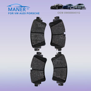 MANER 8W0698451G Jeu de plaquettes de frein de marque pour <span class=keywords><strong>Audi</strong></span> A6 A7 A8 Q5 Q7 VOLKSWAGEN TOUAREG EA888 - Product Image 3