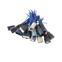 Kustom Seri MX150 2-20Pin Pria Wanita konektor Pigtail kawat Harness otomotif 15CM pemasangan kabel