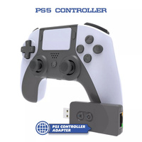 Manette de Jeu sans Fil SYY avec Moteur de Vibration Intégré, Bouton Turbo, Joystick pour Accessoires de Manette PS5