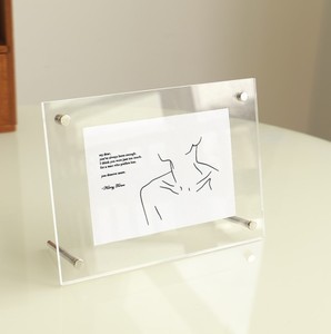 Với Vít Kim Loại Giá Đỡ Miễn Phí Khung Ảnh <span class=keywords><strong>Acrylic</strong></span> A4 - Product Image 2
