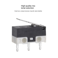 Micro-interrupteur à bouton-poussoir en laiton Gangyuan 3 broches 3A 125V avec levier court SPDT, type limiteur, IP41, pour usage domestique - Vente en gros