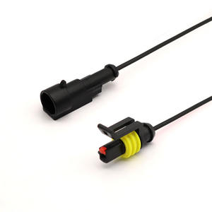 Auto wasserdicht Stecker Buchse 1,5 Tyco Amp Stecker 1 2 3 4 5 6-poliges Kabel Auto Automotive Elektrischer Stecker Auto Kabelbaum - Product Image 2