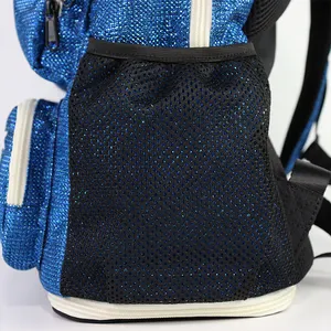 High Quality Sparkle Competition Cheerleading Backpack Glitter Backpack Cheerleading Sports Backpack