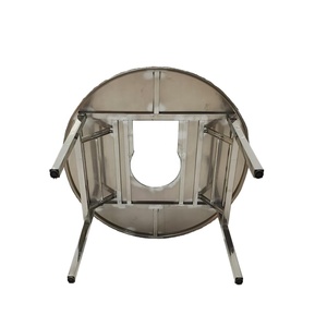 Korean Restaurant Hotpot Butane Gas Stove &amp; Charcoal Stove 2-in-1 BBQ Grill <strong>Picnic</strong> <strong>Table</strong> <strong>Folding</strong> Stainless Steel Dining <strong>Tables</strong> - Product Image 6