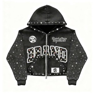 Oversized Heavyweight Zip Up Hoodie - 100% Cotton Men's