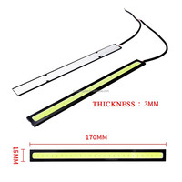 Nouvelle barre lumineuse LED COB super lumineuse TGZ pour feux de brouillard et feux de jour, étanche, pour intérieur de voiture