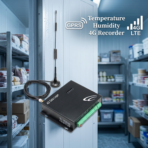 Easemind GSX4-HV-4G Temperature Humidity Gsm SMS Alarm Data Logger for Server Room Cold Room Monitoring System - Product Image 1
