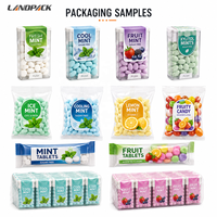 Kauwgom Chocoladebonen Gecoate Suiker Fruit Zachte Harde Zoete Vitamine Munt Gummy Candy Fles Dispenser Vullijn Machine