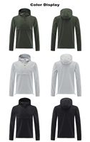 Veste bomber à capuche pour homme, vêtements de sport, toile, livraison rapide, imperméable, coupe-vent, réversible, écologique, respirante, 90% nylon, 10%