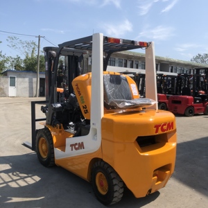 2023 Used TCM 2.5T Diesel Forklift Truck ISUZU Engine High Quality Construction Machinery for Retail Industries 1 Year Warranty - Product Image 5