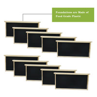 Unmontierter Langs troth Bienenstock, Deep Brood Box in Wachs getaucht mit 10 Rahmen und Kamm Foundation Sheets