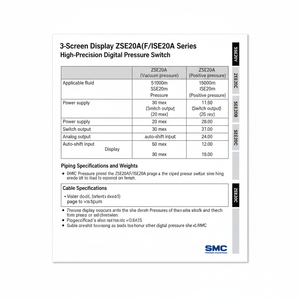 Presostato digital SMC Pneumatics, interruptor de presión digital, - Product Image 1