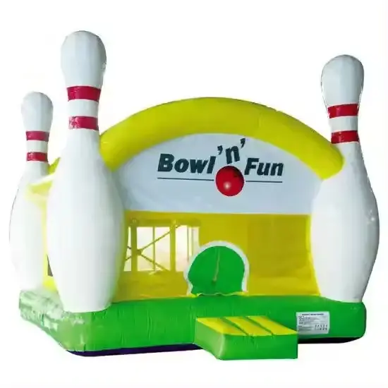 Opblaasbare Bowling Uitsmijter Springkasteel Voor Amusement