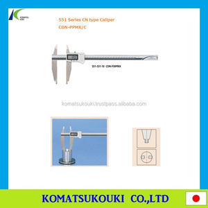 Calibrador Mitutoyo ABS Serie 552 -552-182-10 con Mordazas de Cerámica, Precisión de 0.04 mm, Rango de 20.1-470/620 mm, Batería SR44 - Product Image 6