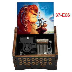 Caja de música Vintage de madera con cuerda para sentir el amor esta <span class=keywords><strong>noche</strong></span>, regalo de Anime para amigos, Festival familiar, decoración para el hogar y la Oficina - Product Image 6