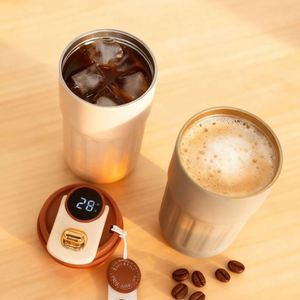 แก้วกาแฟสแตนเลสแบบพกพา ดีไซน์สวยงาม คุณภาพสูง สำหรับโปรโมชั่น เก็บความร้อน-เย็น พร้อมฝาปิด - Product Image 4