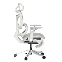 Chaise de bureau ergonomique pivotante de direction, entièrement en maille, avec dossier haut et accoudoirs 5D, personnalisable, de haute qualité, en gros