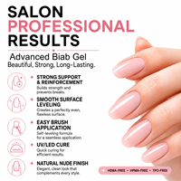 Gel Constructor de Uñas en Botella (BIAB) de Alta Calidad Profesional, Libre de HEMA y TPO, para Extensión de Uñas