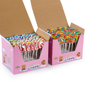 Paletas de Caramelo Arcoíris HALAL de 12G, Sabores Variados, Caramelos Duros en Caja, Mezcla de Frutas, Dulces - Product Image 6