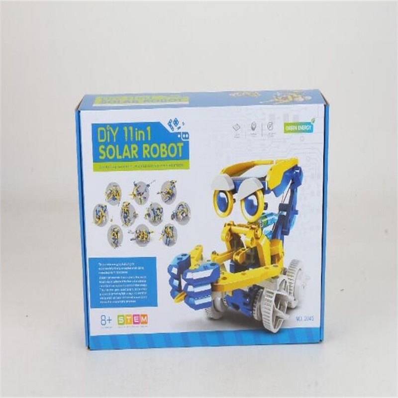 Self-installed toy solar assembly