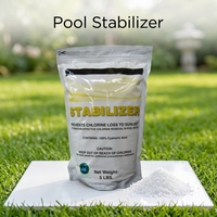 Kit de test d'eau potable et de traitement d'eau de piscine 16 en 1 LC0211H - Stabilisateur d'acide cyanurique professionnel Hofun CAS 108-80-5